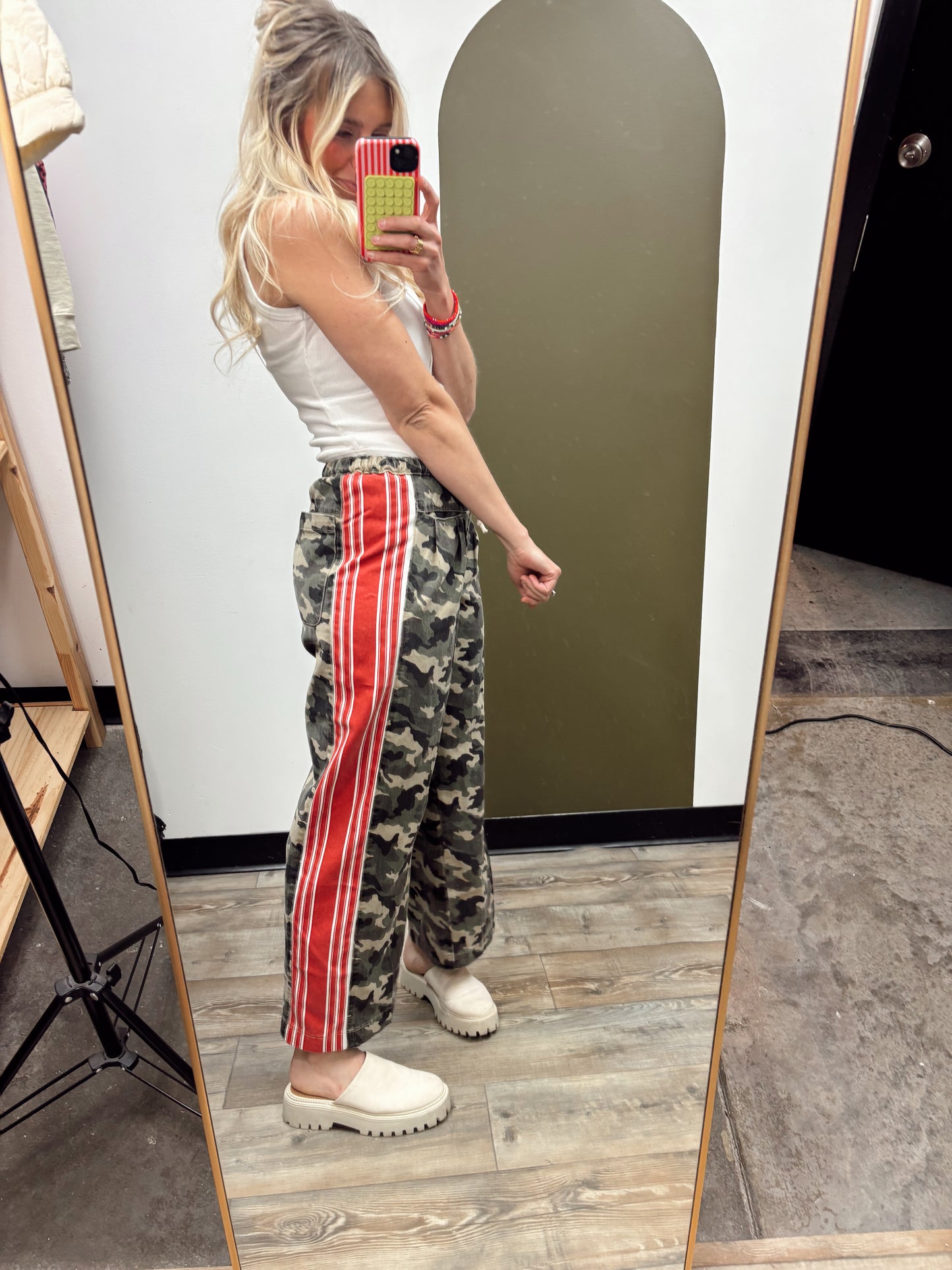 Camo Sport Stripe Pant