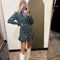 Kylie Floral Dress (Green)