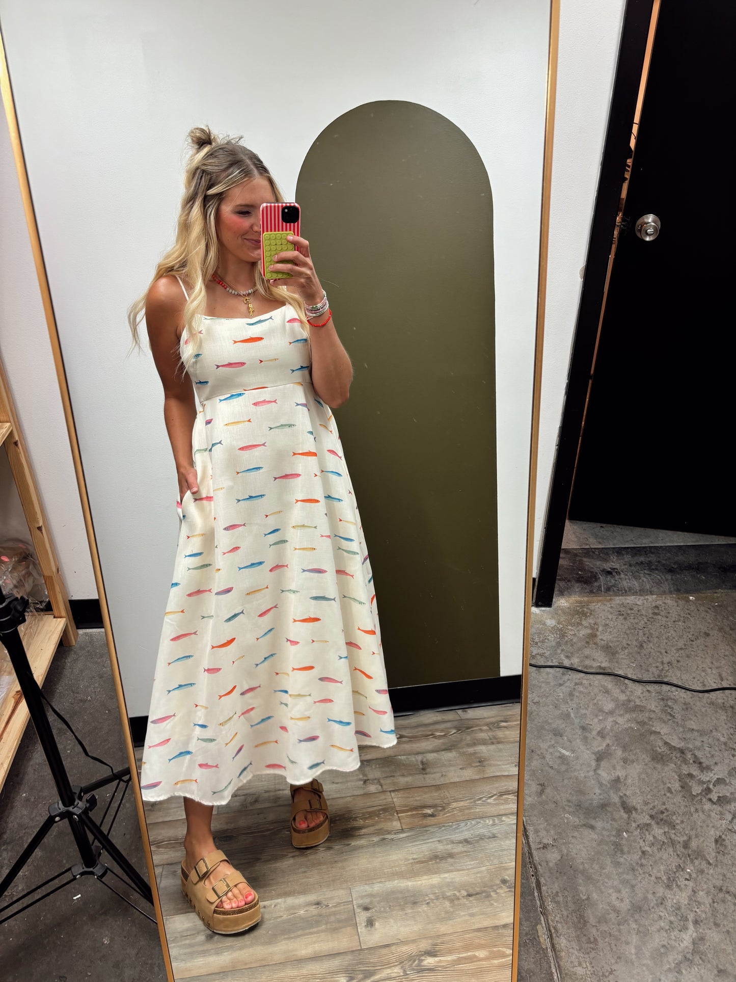 Swimming With The Fishes Maxi Dress