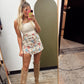 Floral Jaquard Skort