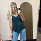 Raquel Sparkle Tank (Green)