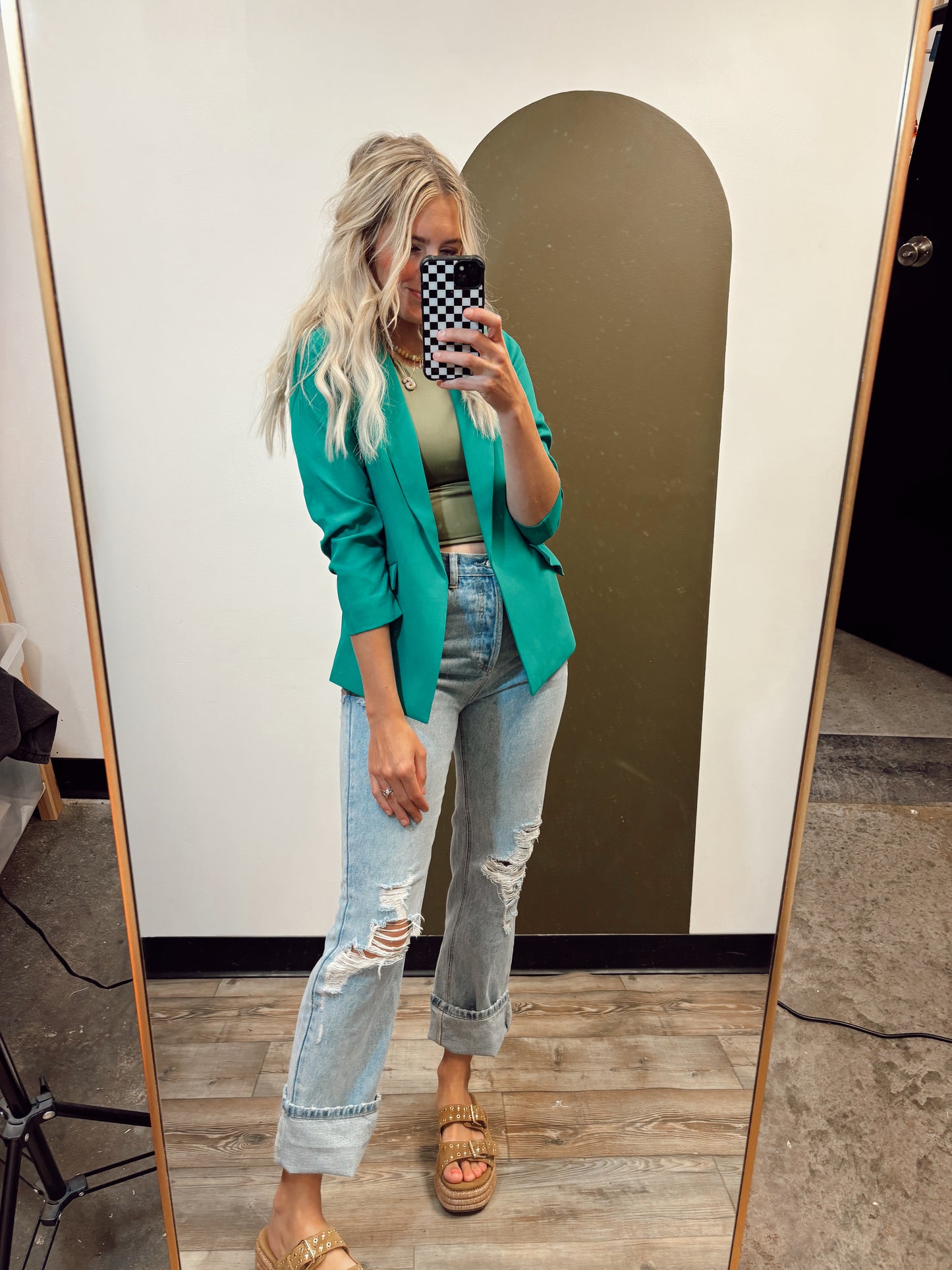 Boardroom to Bar Blazer (Green)
