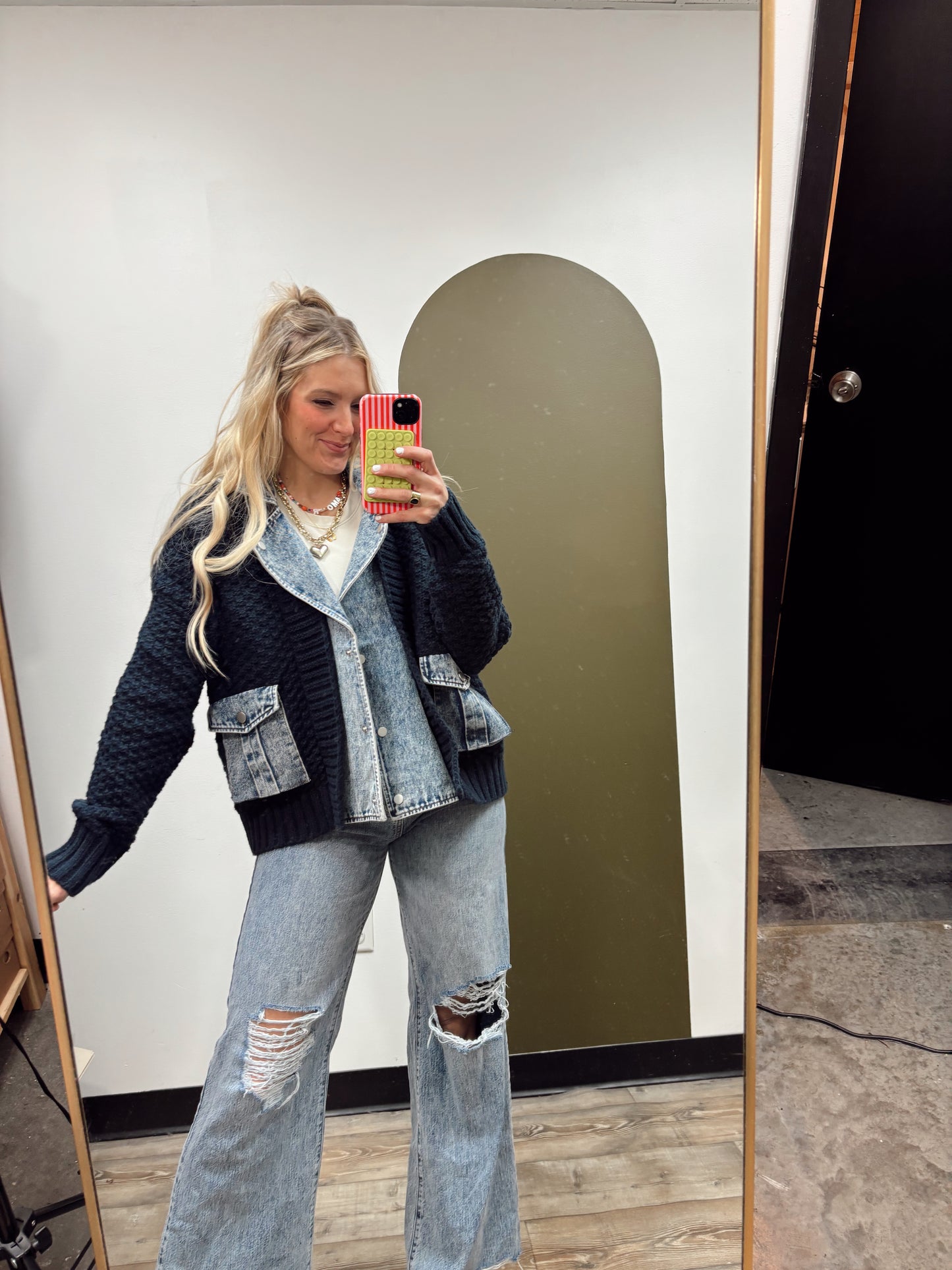 Long December Sweater Jacket