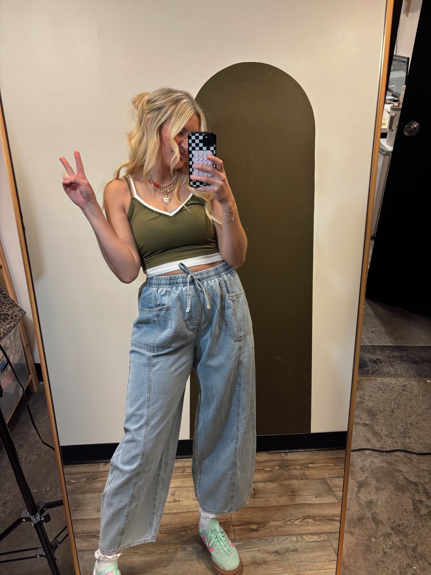 Christie Cargo Denim