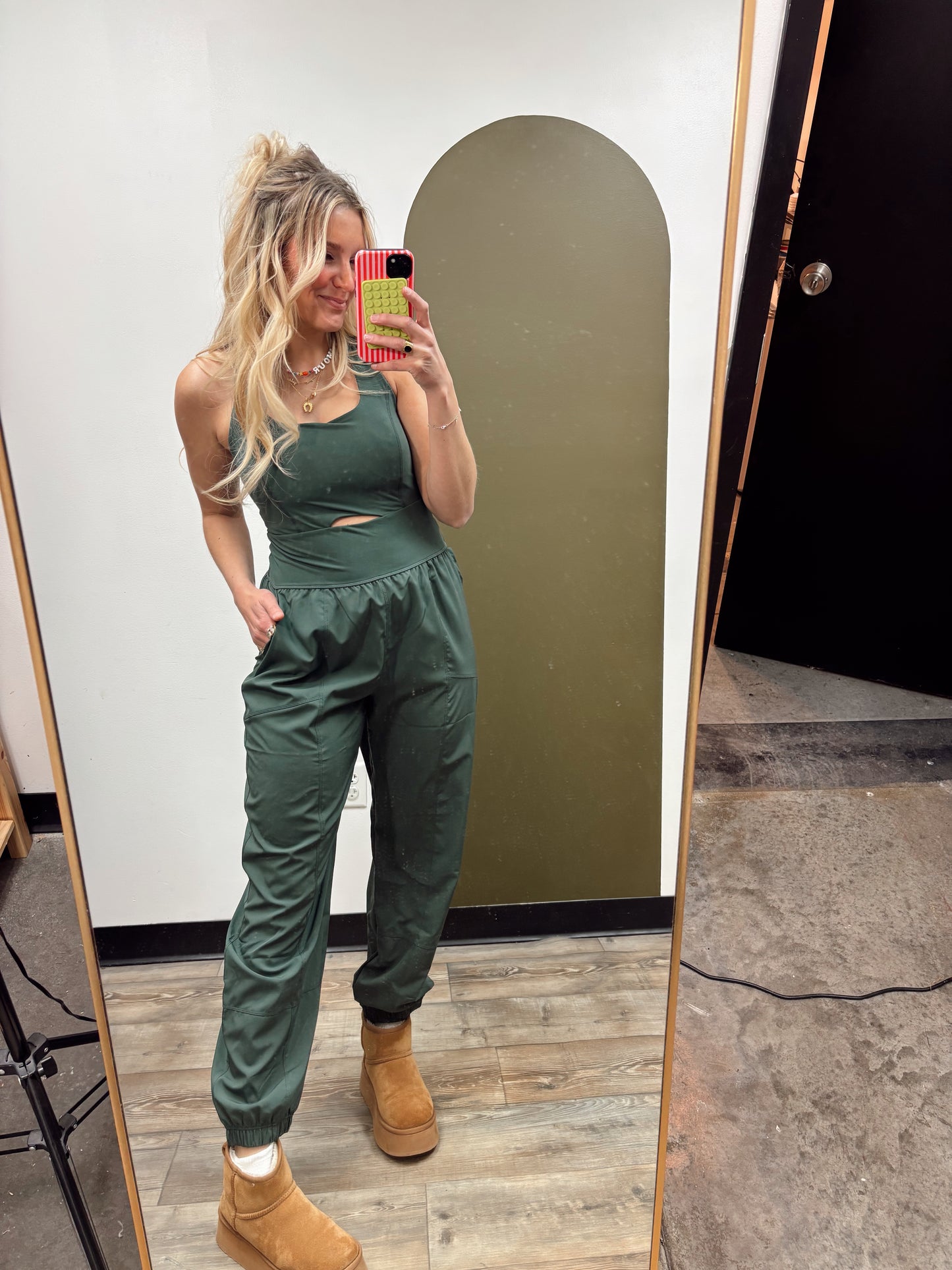 Like Butter Onesie (Olive)