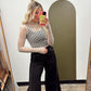 Polka Dot Sheer Top