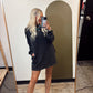 Open Gym Sweat Dress (Black)
