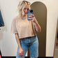 Misty Muscle Tee (Taupe)