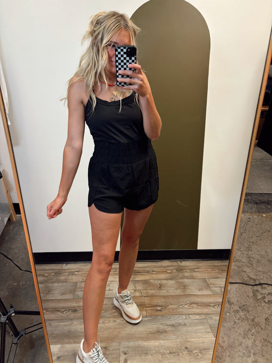 Park Babe Romper (Black)