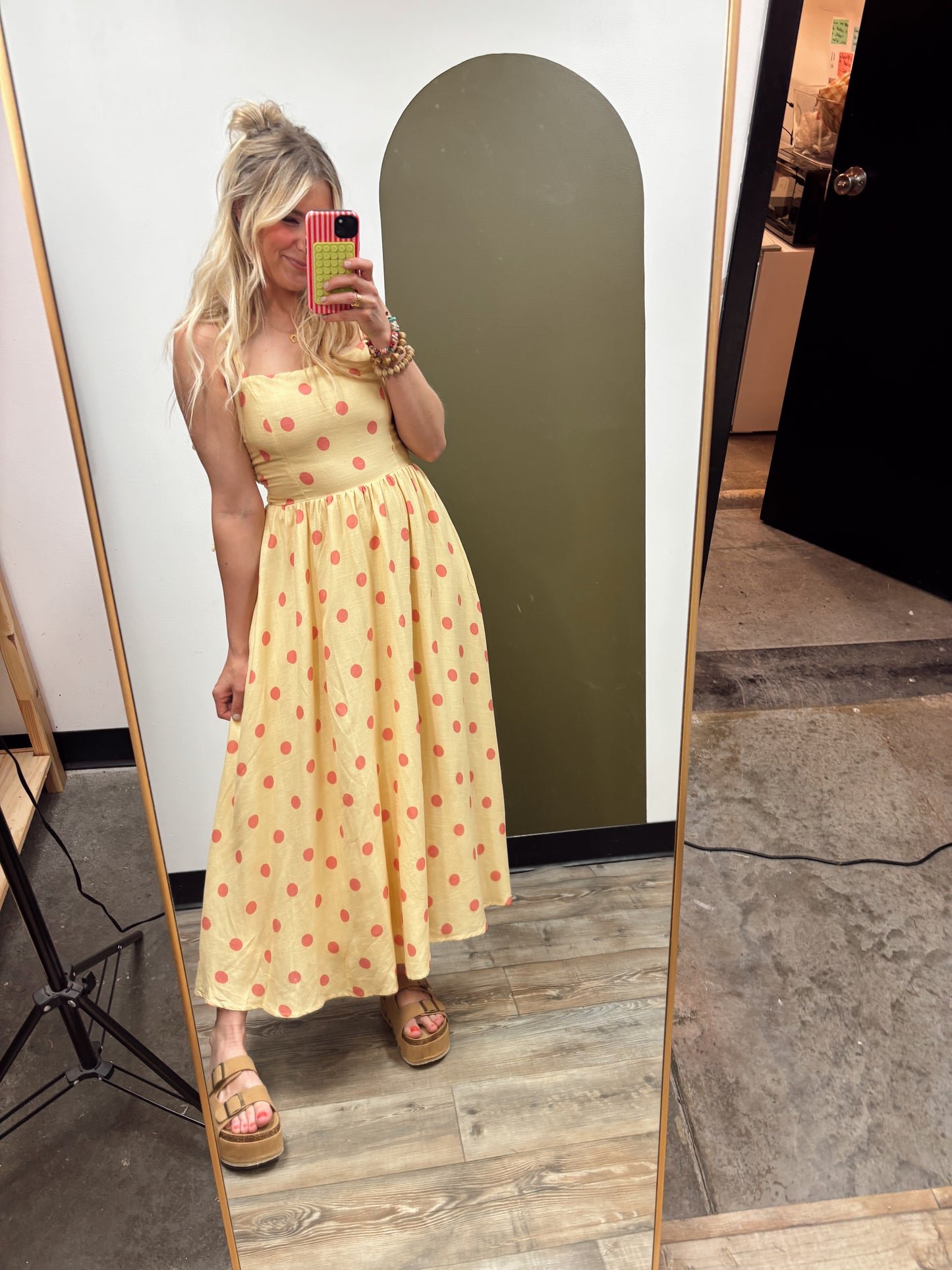 Sunny Days Polka Dot Dress