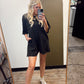 Street Chic Romper (Black)