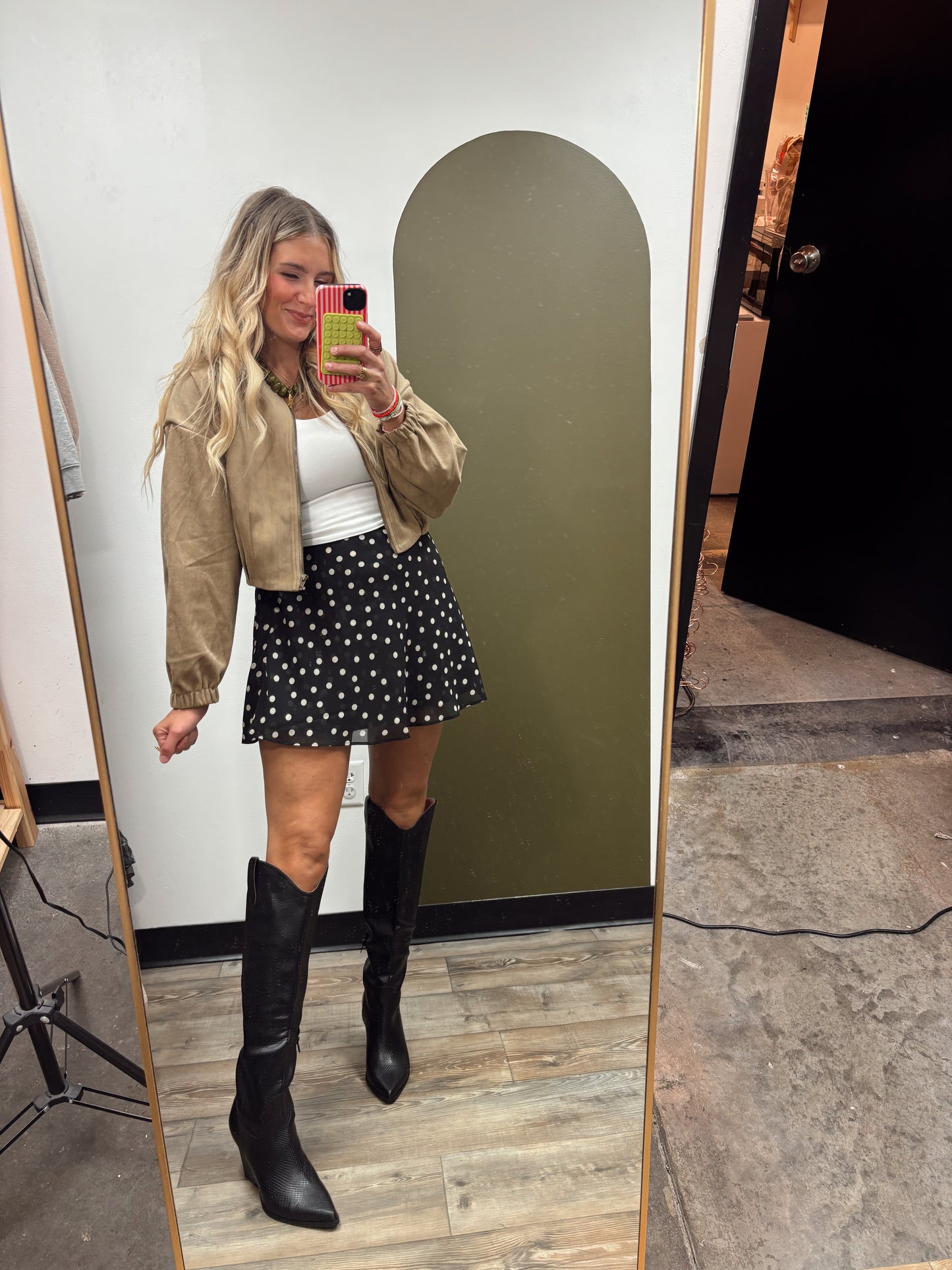 Naima Polka Dot Mini