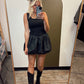 Material Girl Bubble Dress (Black)