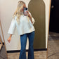 Not So Casual Top (Cream)