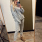 Babe In Bows Set (Grey)