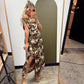 Melany Wrap Maxi Dress