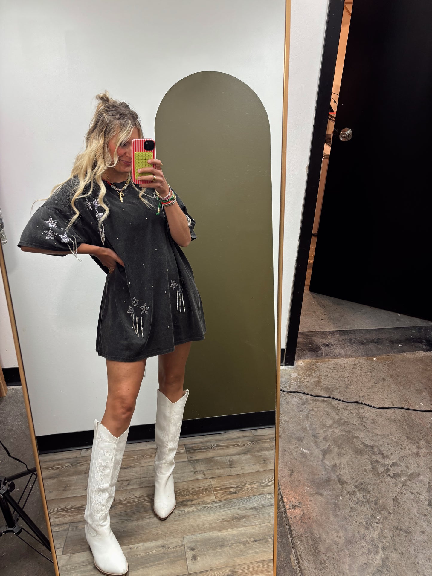 Shooting Star Tee Dress