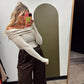 Off Shoulder Stripe Bodysuit