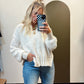 Miriam Sweater Top (Cream)