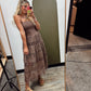Vineyard Eyelet Dress (Nutmeg)