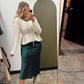Celia Slip Skirt (Forest)