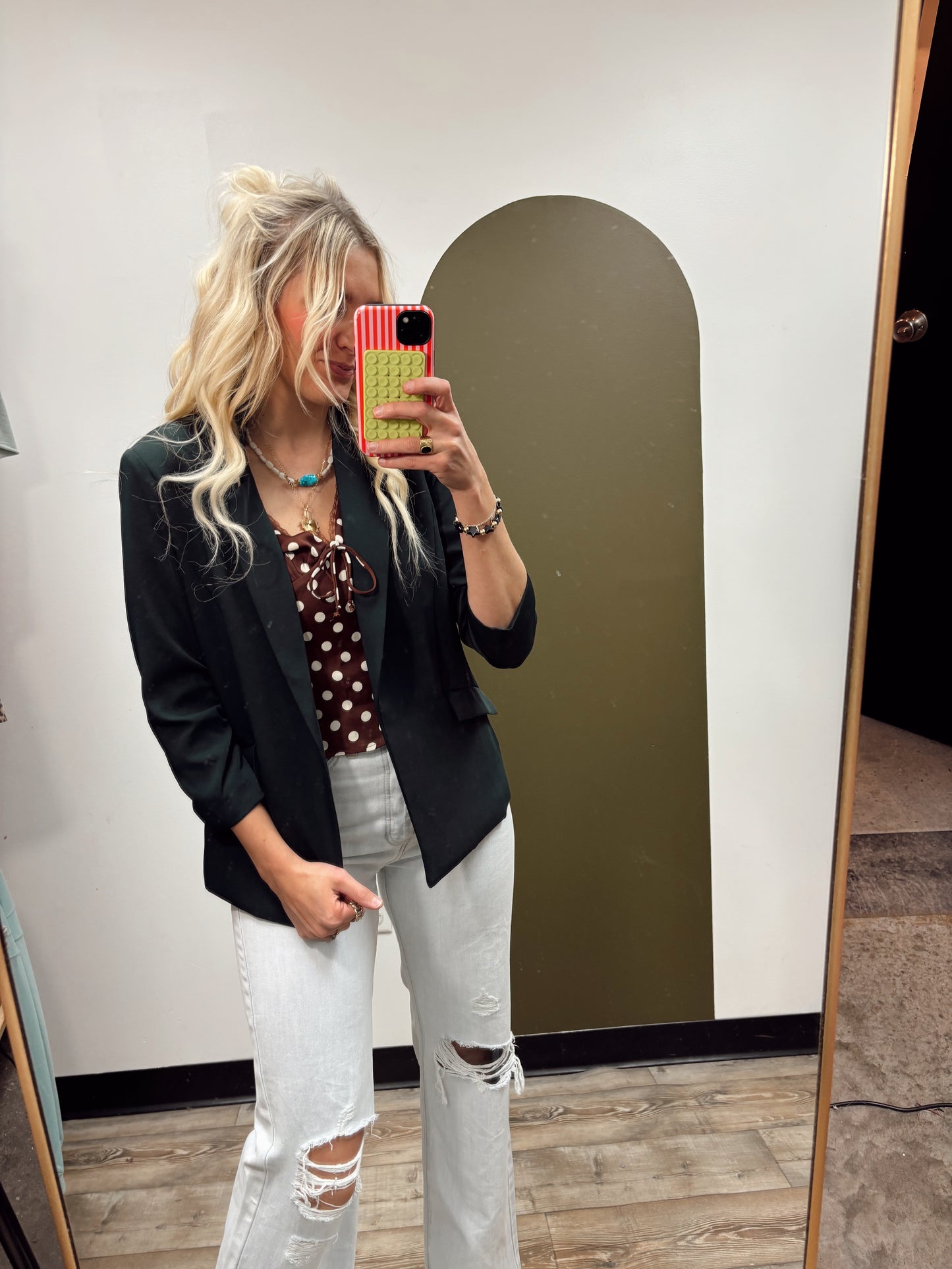 Boardroom To Bar Blazer (Forest)