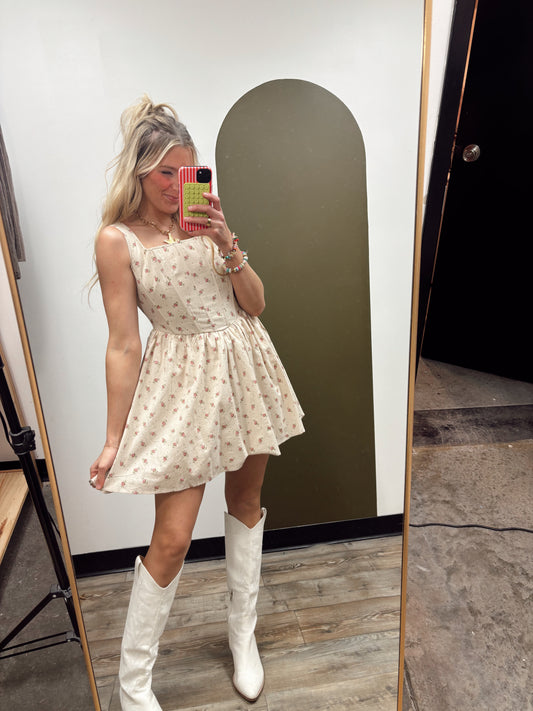 Aubree Corset Mini Dress