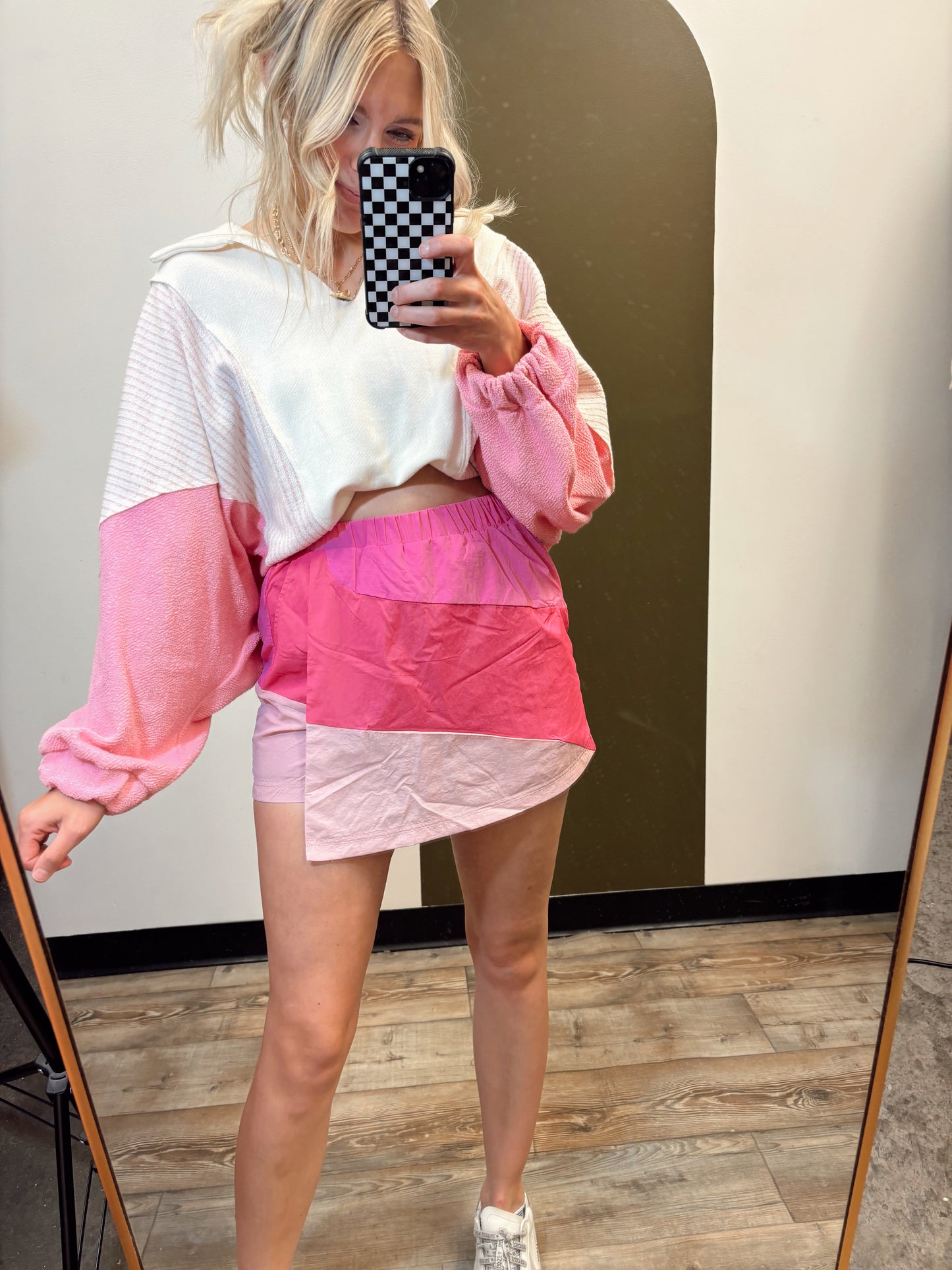 Pickleball Court Skort (Pink)