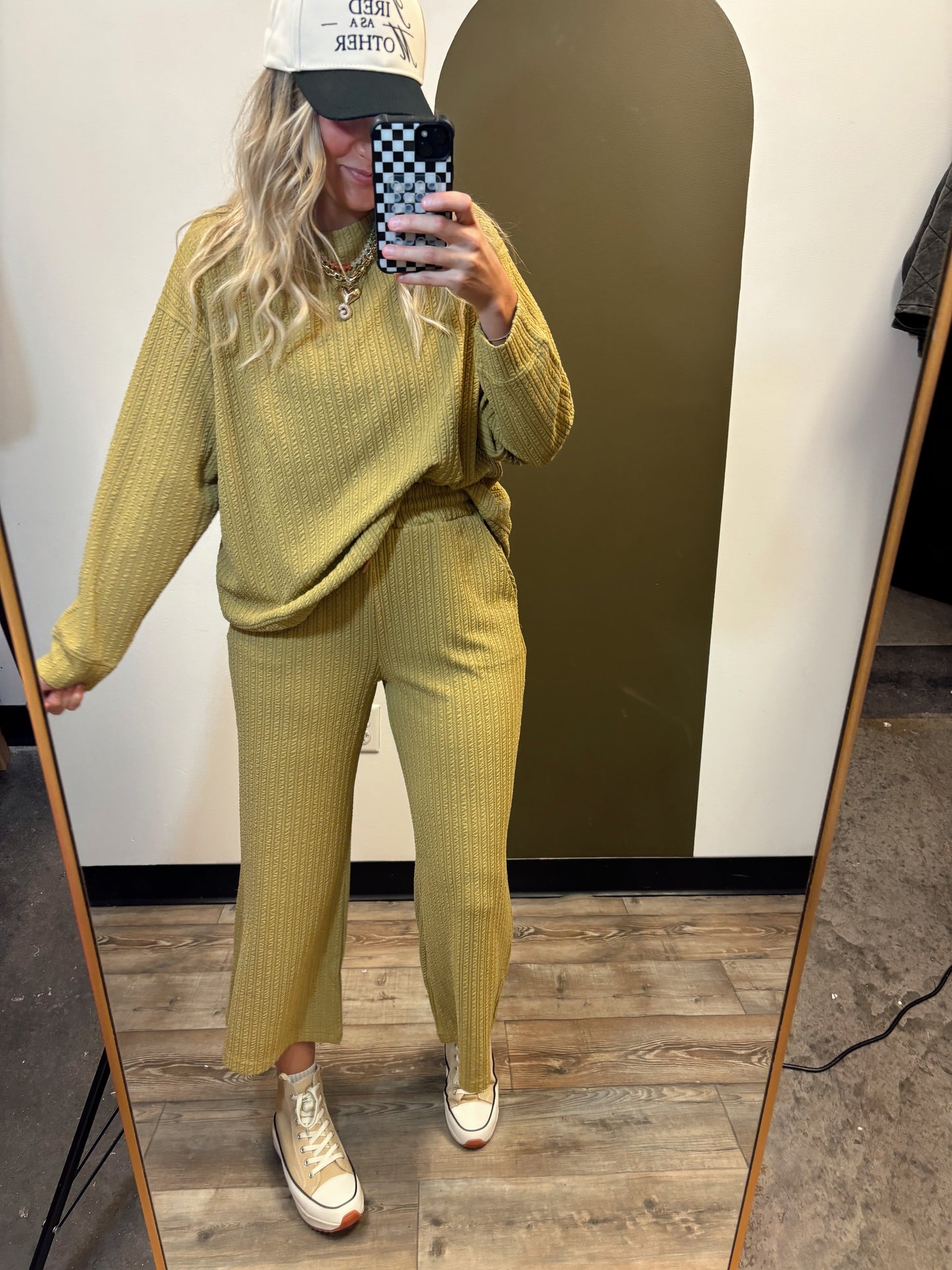 Day Off Darling Set (Chartreuse)