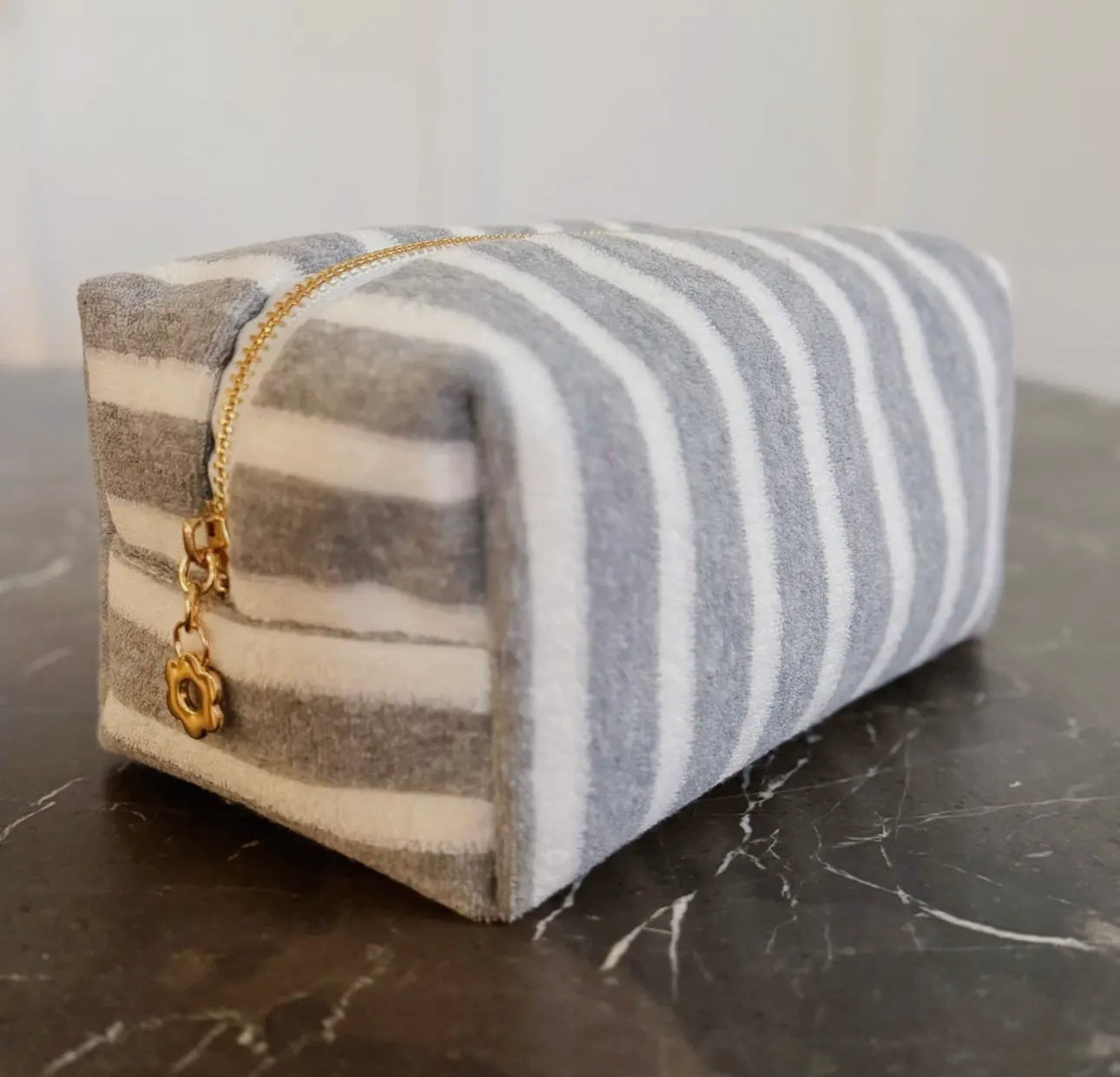 Terry Cloth Cosmetic Case