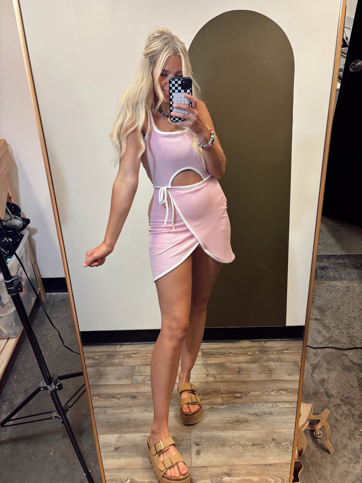 Hey Barbie Cut Out Dress
