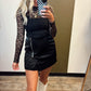 Nina Zipper Skirt (Black)