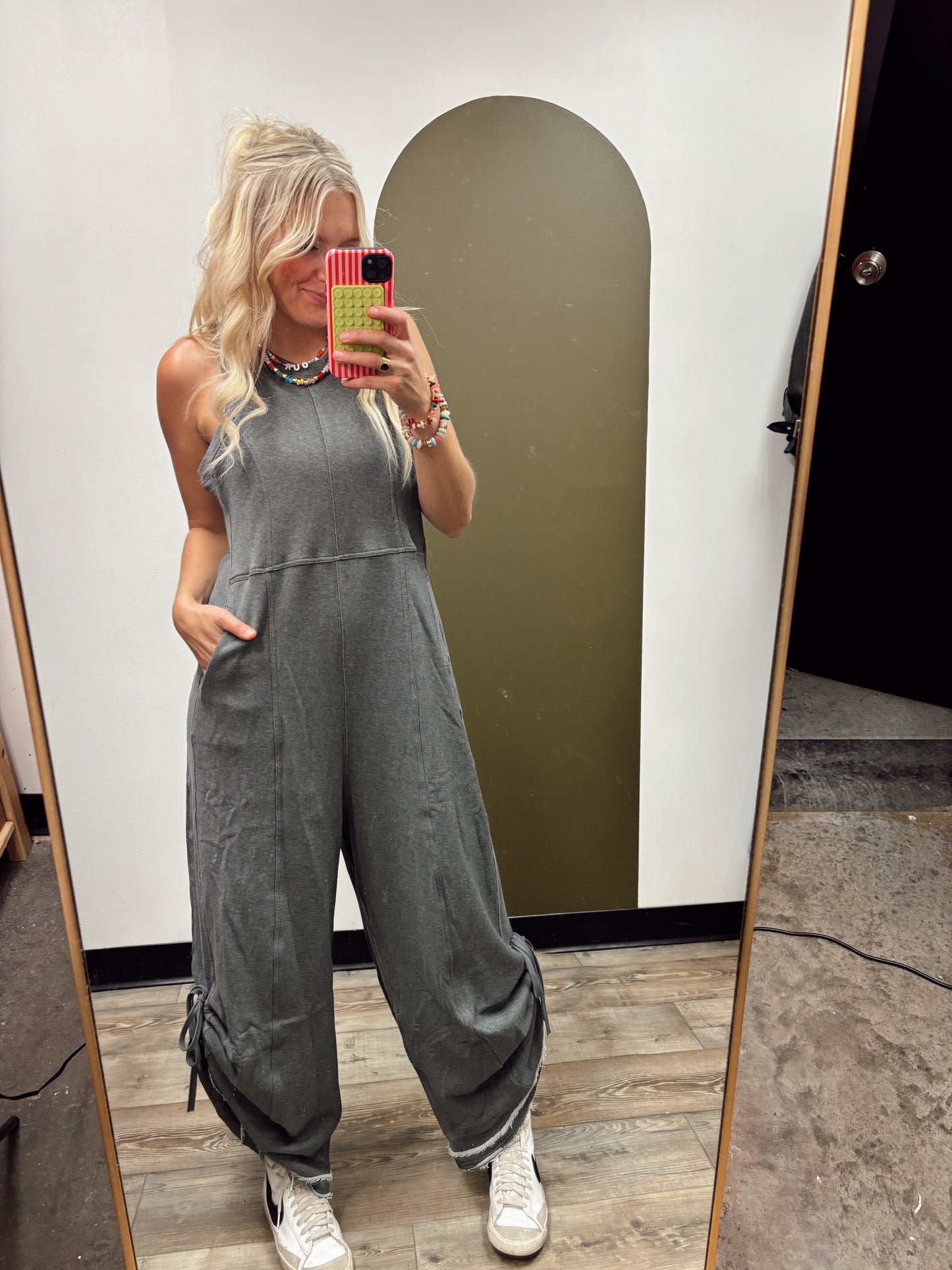 Myra Terry Jumpsuit