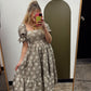 Calla Print Dress