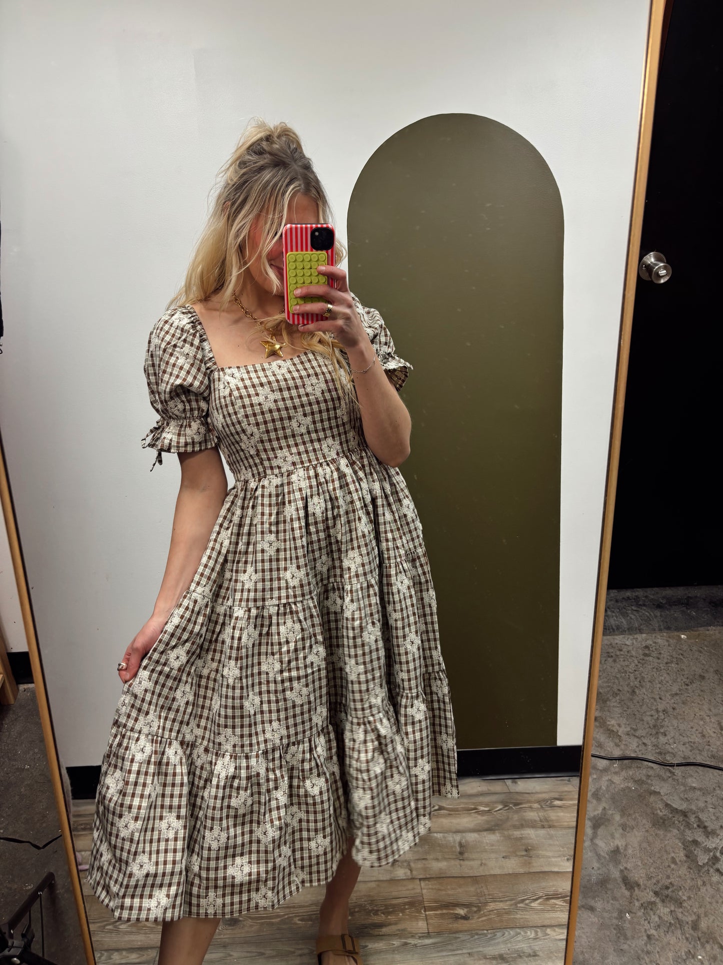 Calla Print Dress