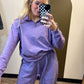 Long Weekend Zip Top (Wisteria)