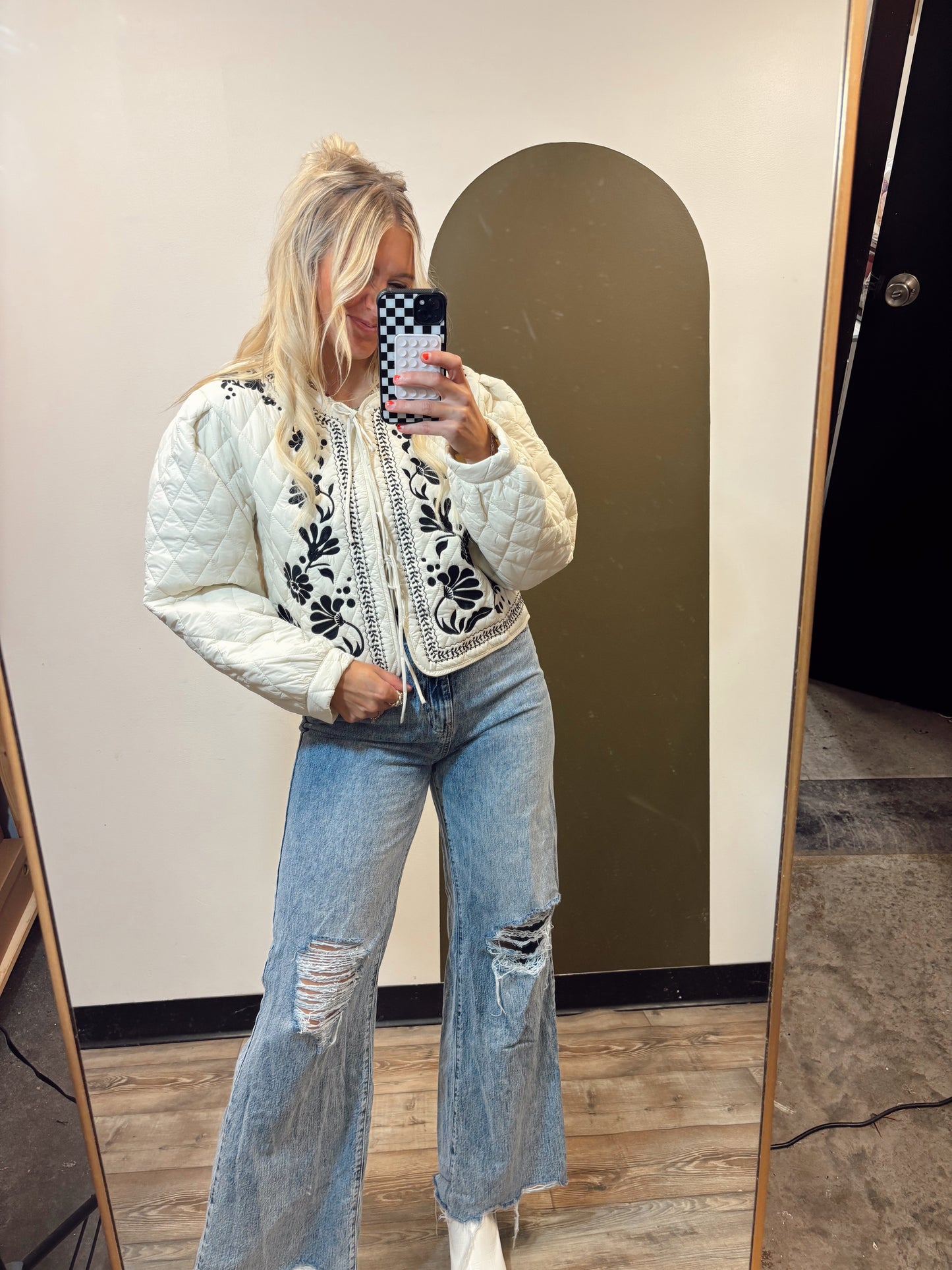 Quilt Flower Jacket