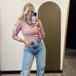 Softer Side Henley Top (Blush)