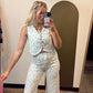 Florence Floral Vest