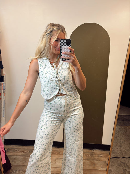 Florence Floral Vest