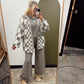 Come Around Check Cardy (Mocha)