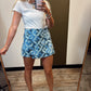 Aimee Abstract Print Skort