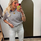 Clam Bake Stripe Top