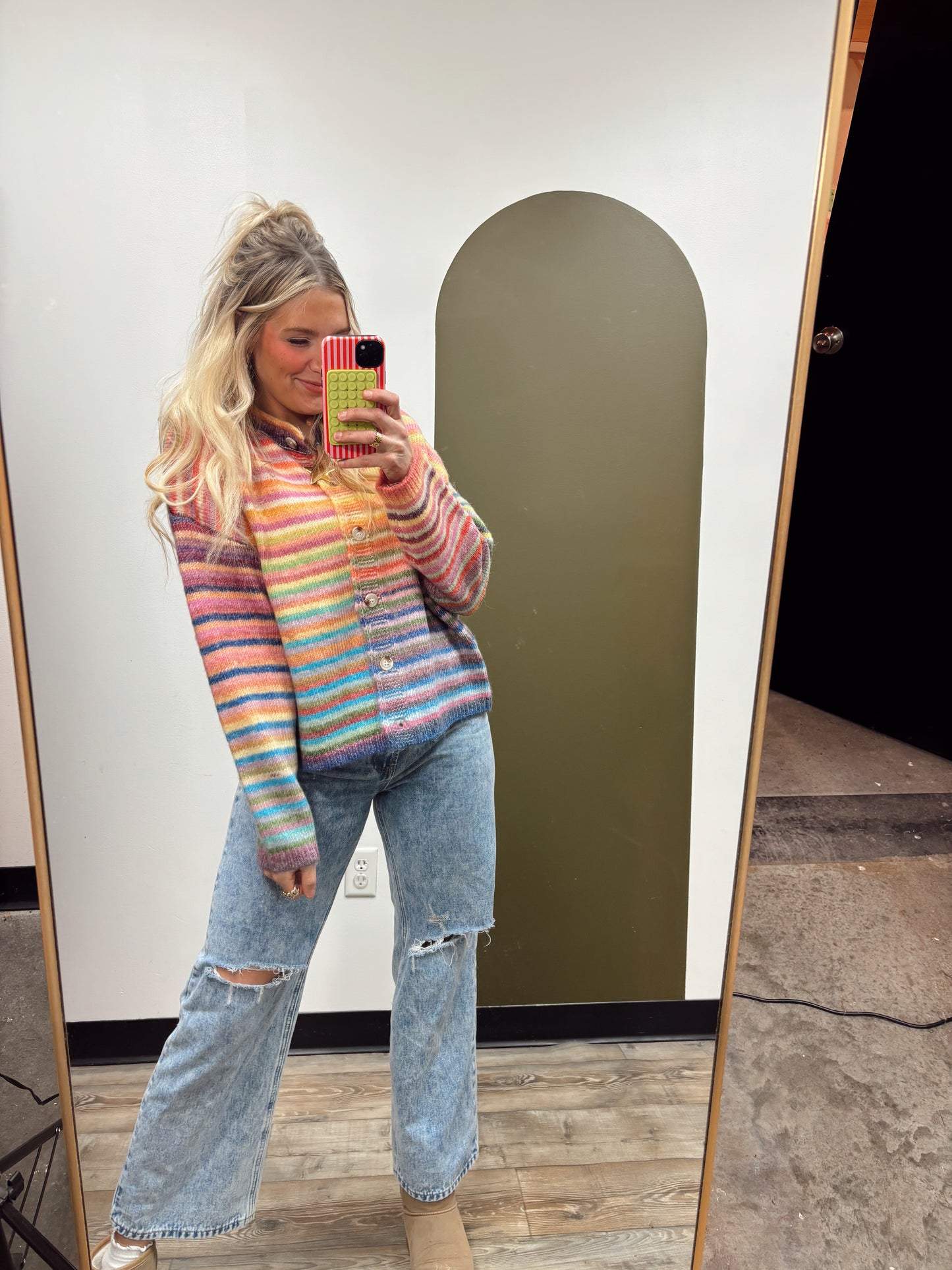 Rainbow Sky Cardigan