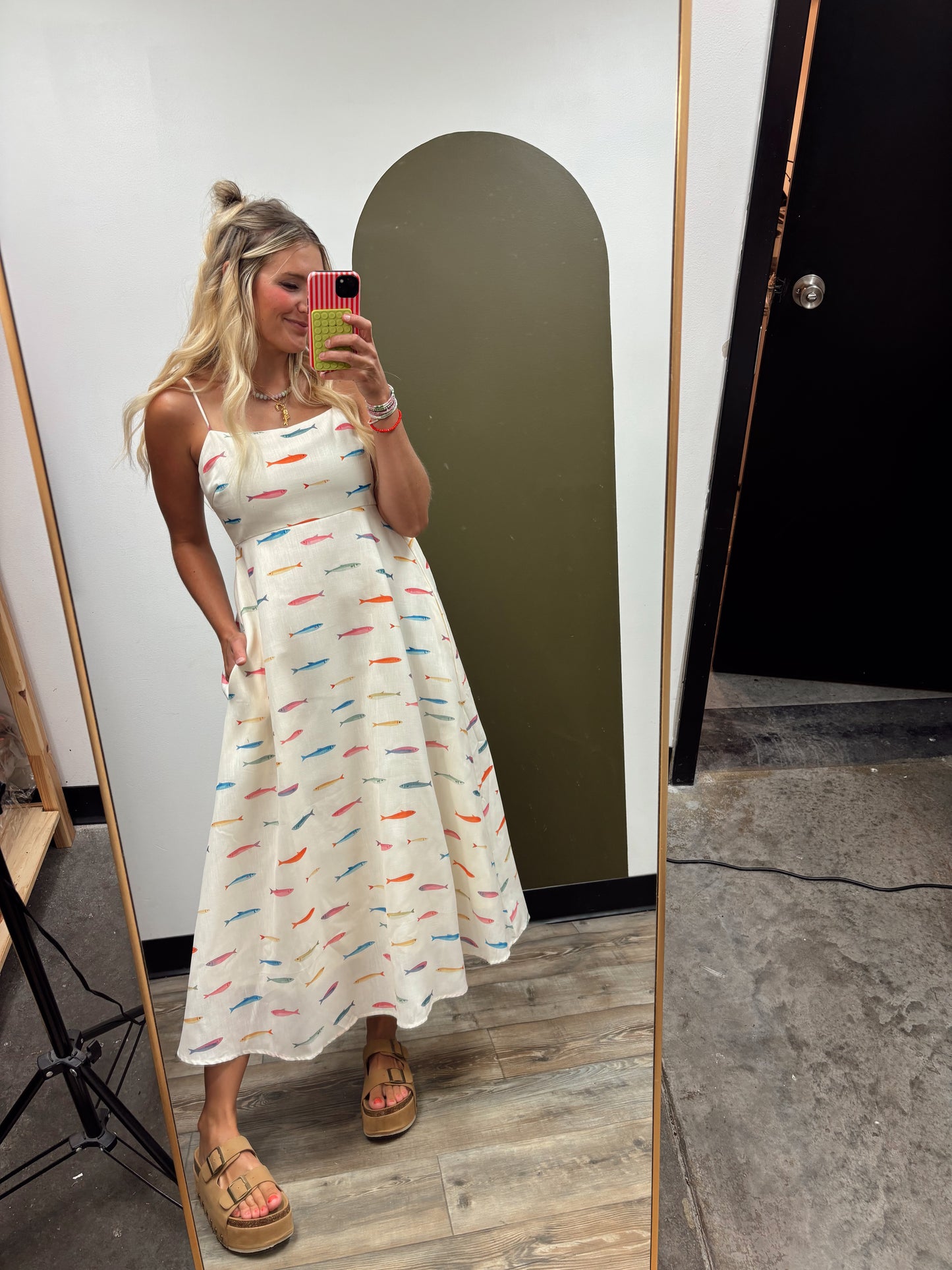 Swimming With The Fishes Maxi Dress