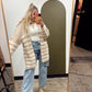 Logan Stripe Sweater (Taupe)
