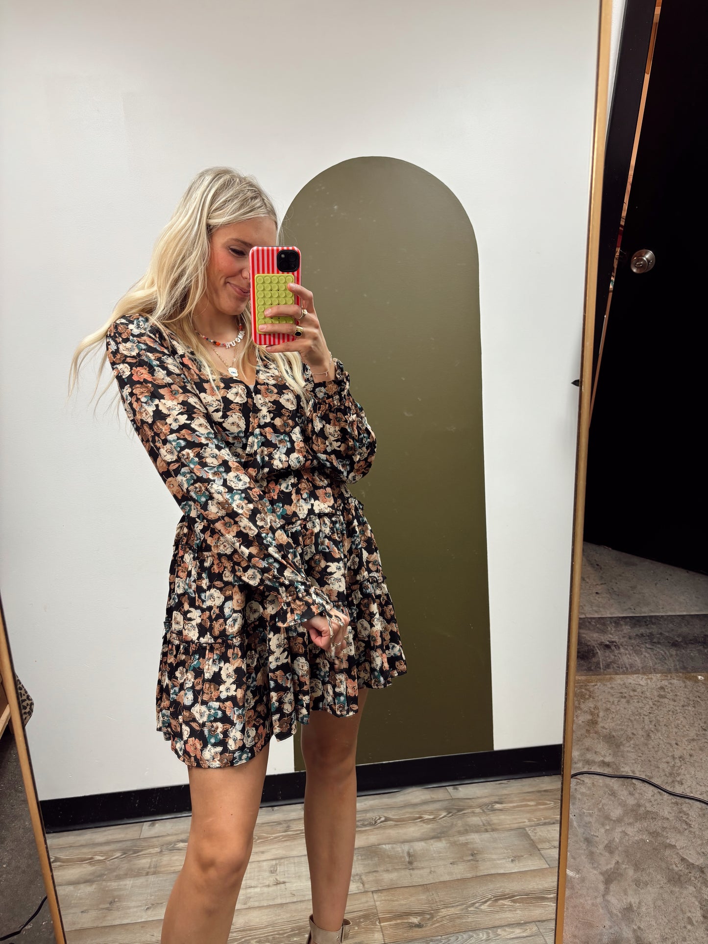 Sasha Floral Mini Dress