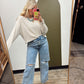 Thea Slouch Sweater (Natural)