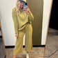 Day Off Darling Set (Chartreuse)