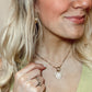 Polar Gold Heart Necklace